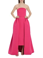 Arch Strapless High-Low Gown