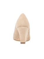 Posie 72MM Suede Wedge Pumps