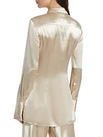 The Devlon Embellished Satin Shirt