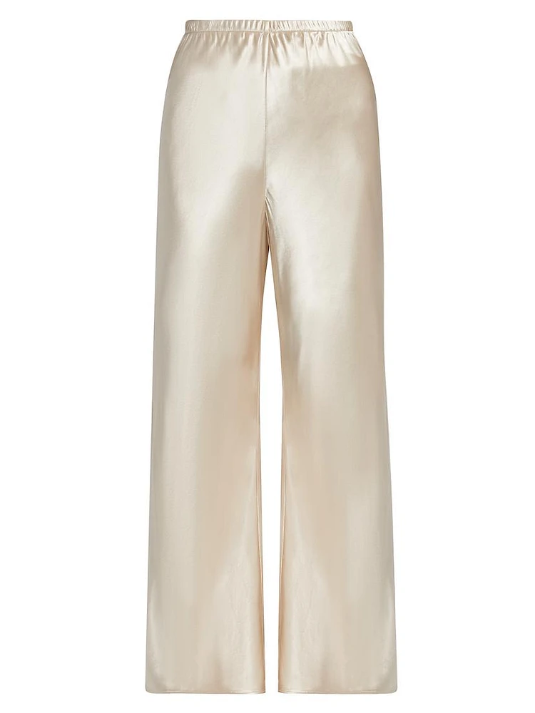 The Arthur Satin Pull-On Pants