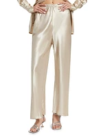 The Arthur Satin Pull-On Pants