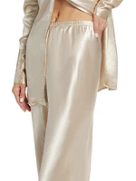 The Arthur Satin Pull-On Pants