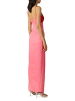 Blake Colorblocked Cut-Out Dress