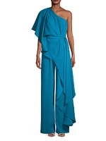 Eve Kristine One-Shoulder Jumpsuit