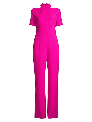 Mercer Halterneck Wide-Leg Jumpsuit