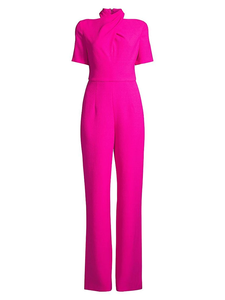 Mercer Halterneck Wide-Leg Jumpsuit