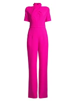 Mercer Halterneck Wide-Leg Jumpsuit