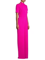 Mercer Halterneck Wide-Leg Jumpsuit