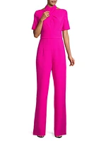 Mercer Halterneck Wide-Leg Jumpsuit