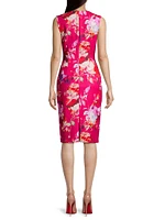 Oriana Floral Sheath Dress