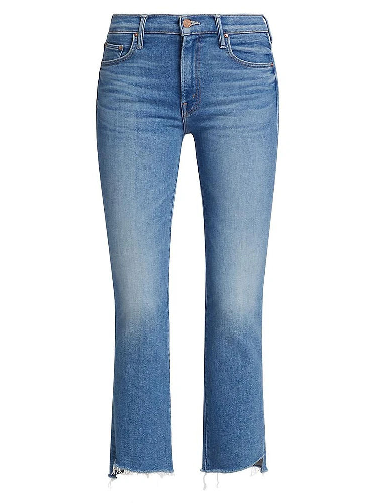 The Insider Crop Step Fray Jeans