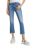 The Insider Crop Step Fray Jeans