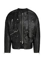 Leather Biker Jacket