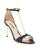 Emanuelle 105MM T-Strap Sandals