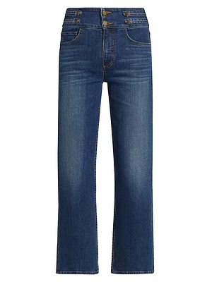 Liv High-Rise Rigid Straight Jeans