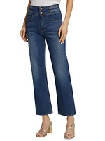 Liv High-Rise Rigid Straight Jeans