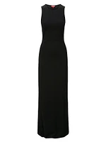 Bari Sleeveless Jersey Maxi Dress