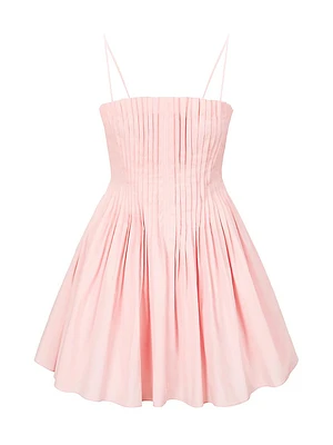 Bella Pleated Minidress