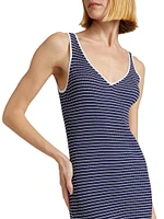 Dana Striped Body-Con Midi-Dress