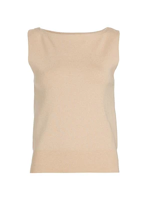 Rocki Sleeveless Boatneck Sweater