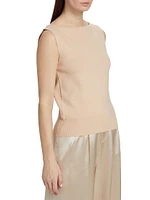 Rocki Sleeveless Boatneck Sweater