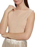 Rocki Sleeveless Boatneck Sweater