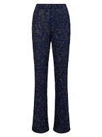 Avola Beaded Boot-Cut Pants