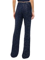 Avola Beaded Boot-Cut Pants