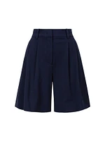 Luisa Long Pleated Shorts