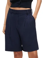 Luisa Long Pleated Shorts