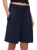 Luisa Long Pleated Shorts