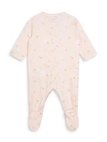 Baby Girl's 2-Piece Footie Set