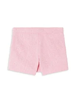 Little Girl's & Cotton Tweed Shorts