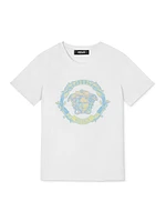 Little Girl's & Medusa Logo T-Shirt