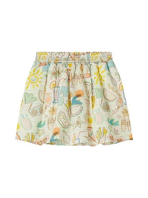 Little Girl's & Holiday Doodle Skirt