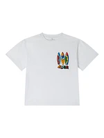 Little Boy's & Aloha Surfboards Crewneck T-Shirt