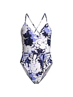 Dahlia Floral One-Piece Swimsuit