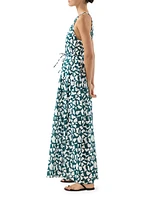 Giovanna Geometric Maxi Dress