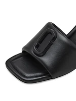 The Leather J Marc Heeled Sandal