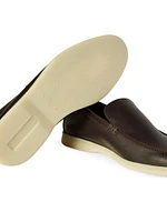 Summer Walk Leather Loafers