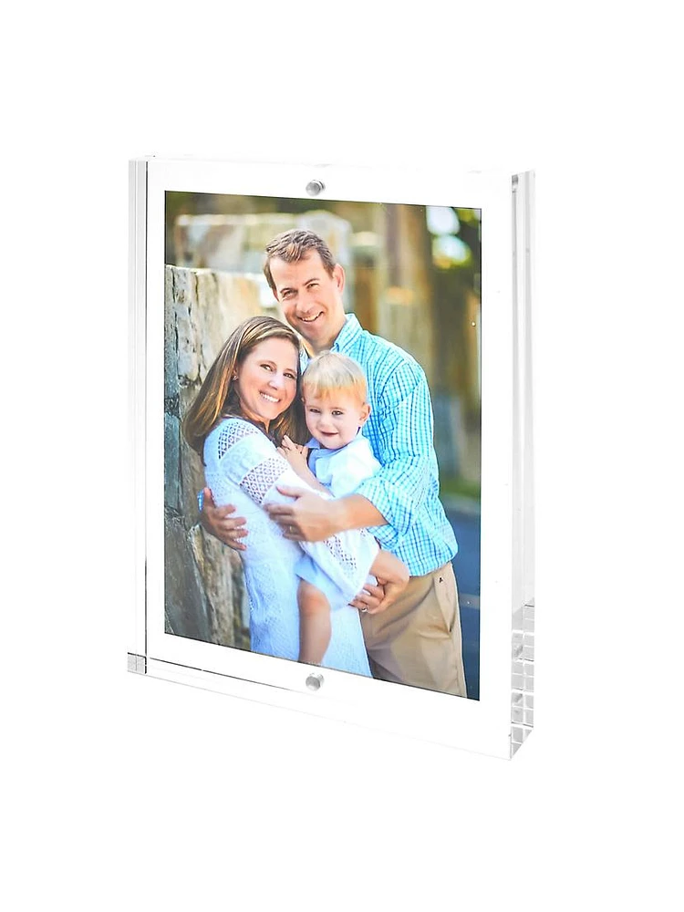 Acrylic Double-Sided Photo Frame