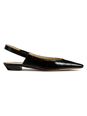 Colin Leather Slingback Flats