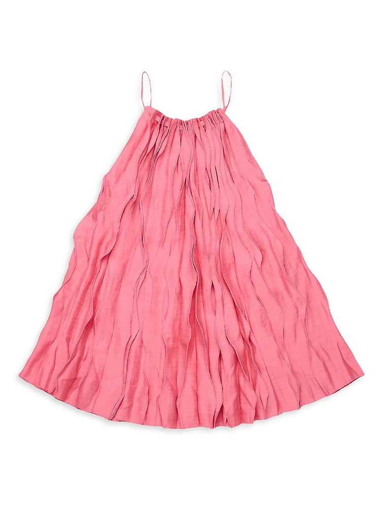 Little Girl's & Marla Pleated Dress