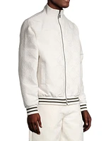 Shakir Boucle Track Jacket