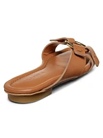 Ring Leather Sandals