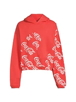 ERL x Coca-Cola Swirl Cotton Hoodie