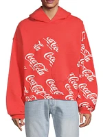 ERL x Coca-Cola Swirl Cotton Hoodie