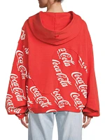 ERL x Coca-Cola Swirl Cotton Hoodie