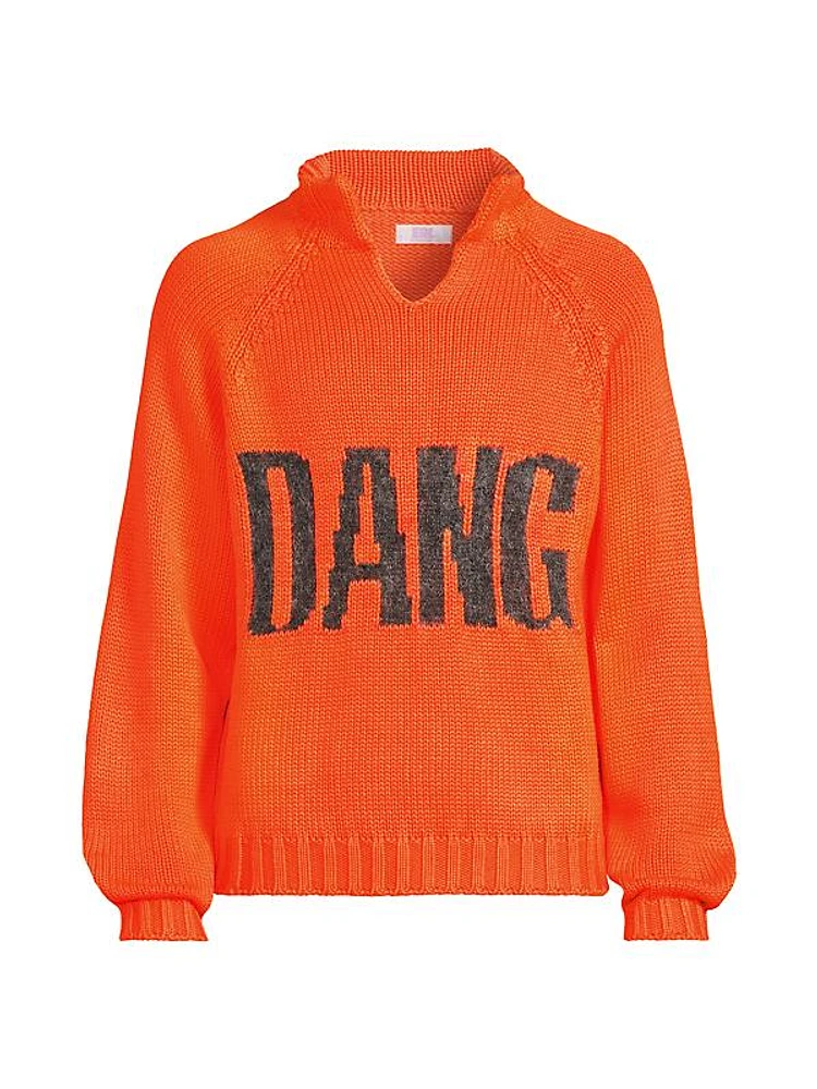 Dangerous Intarsia Cotton-Blend Sweater