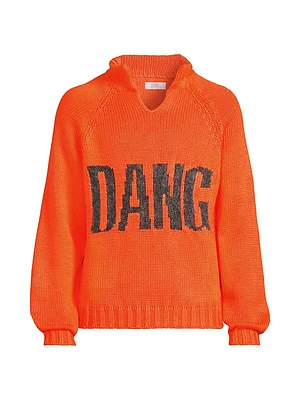 Dangerous Intarsia Cotton-Blend Sweater